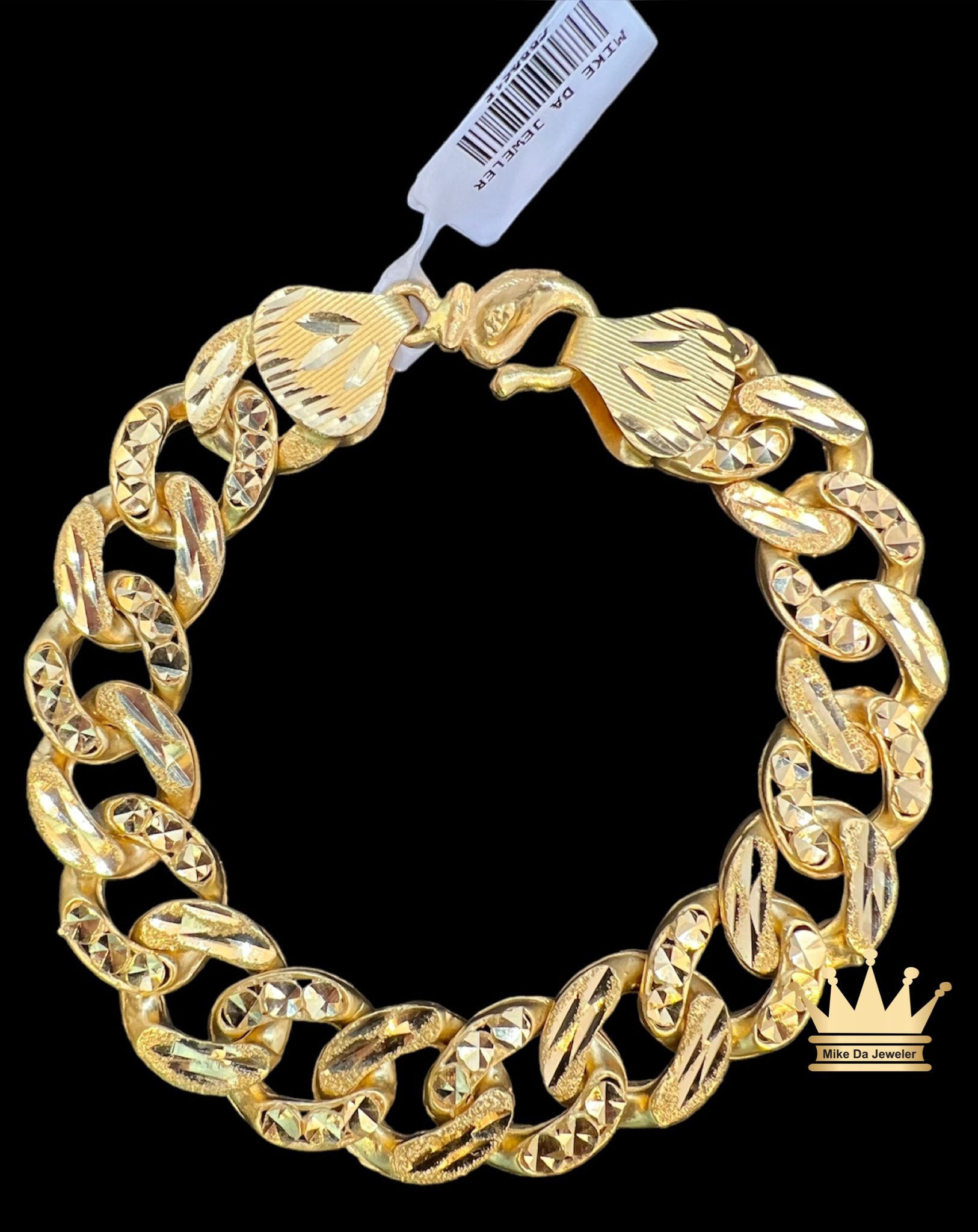 Buy Vaibhav Jewellers 22K Casting Gold Gents Bracelet 165VG2509 Online from  Vaibhav Jewellers