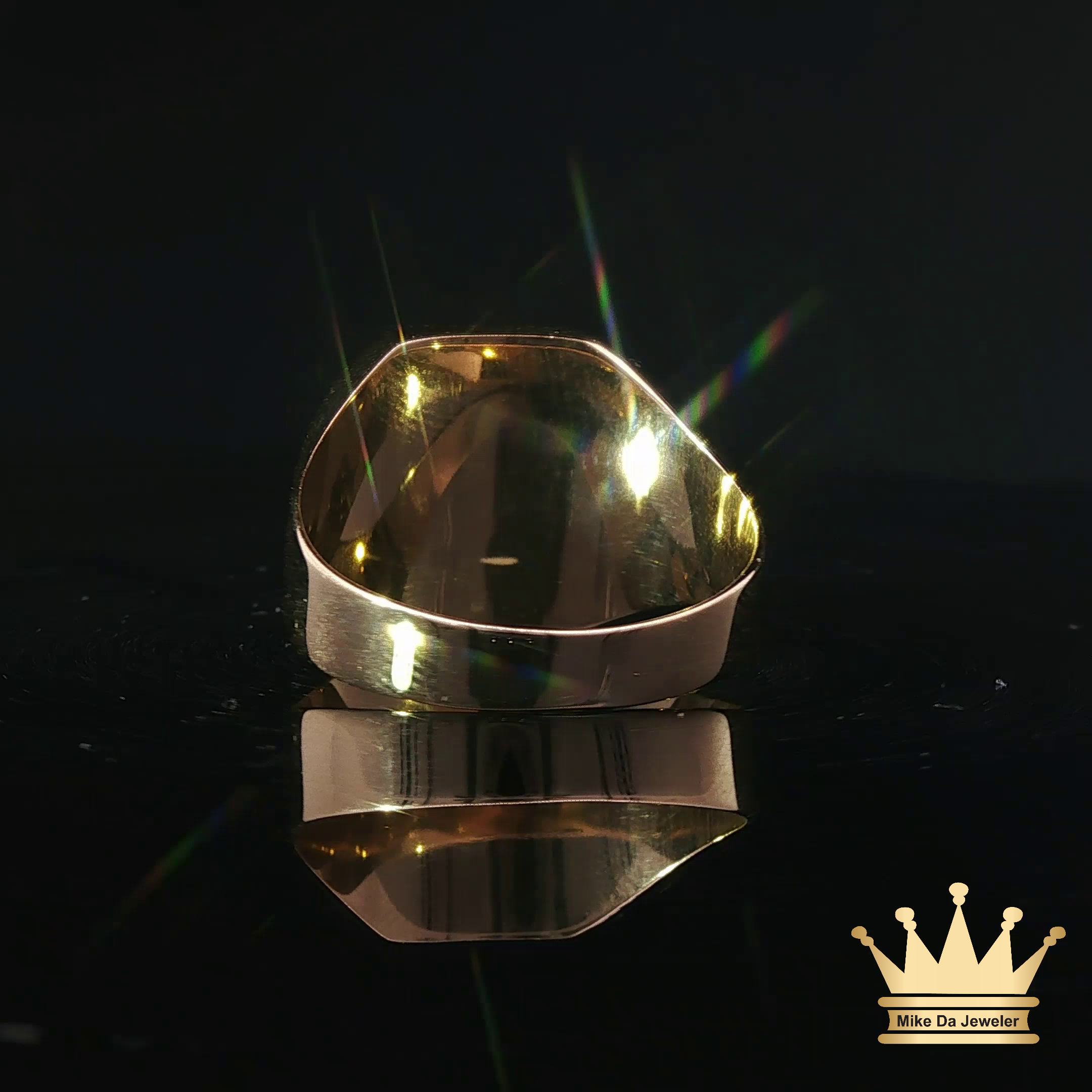 14K Gold Ring with Scorpion