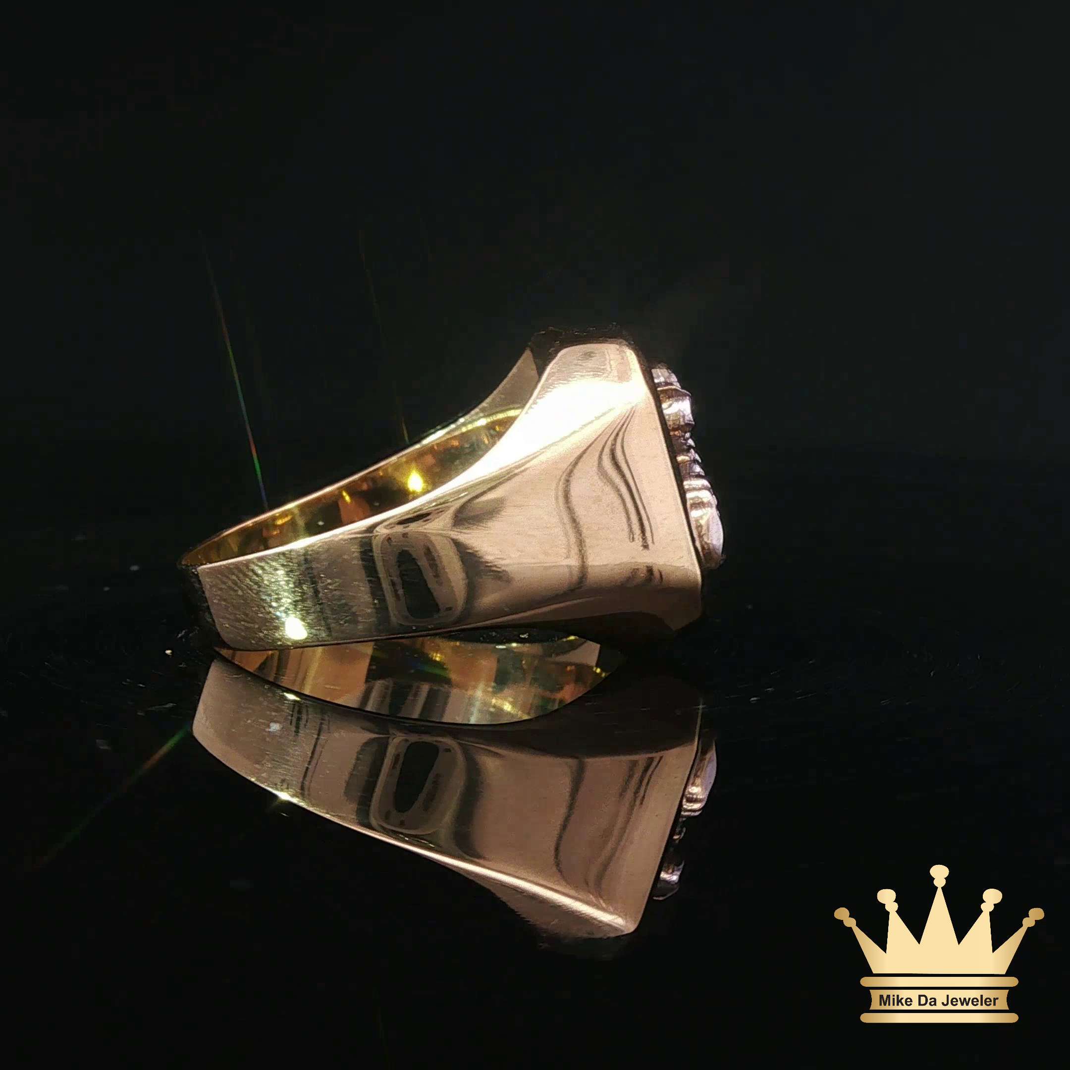14K Gold Ring with Scorpion